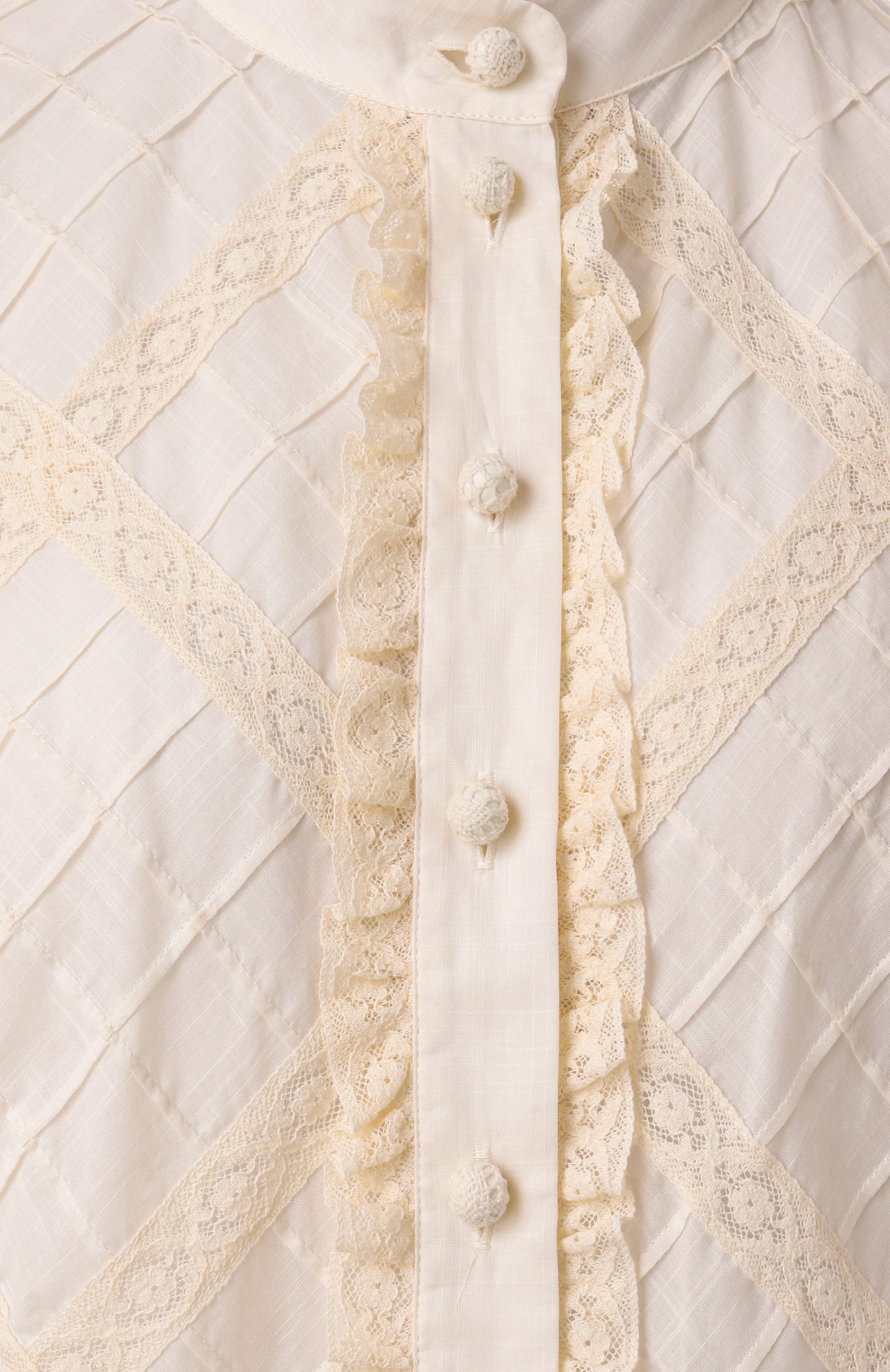 Хлопковая блузка ZIMMERMANN, арт. 0723TRS253, фото 6