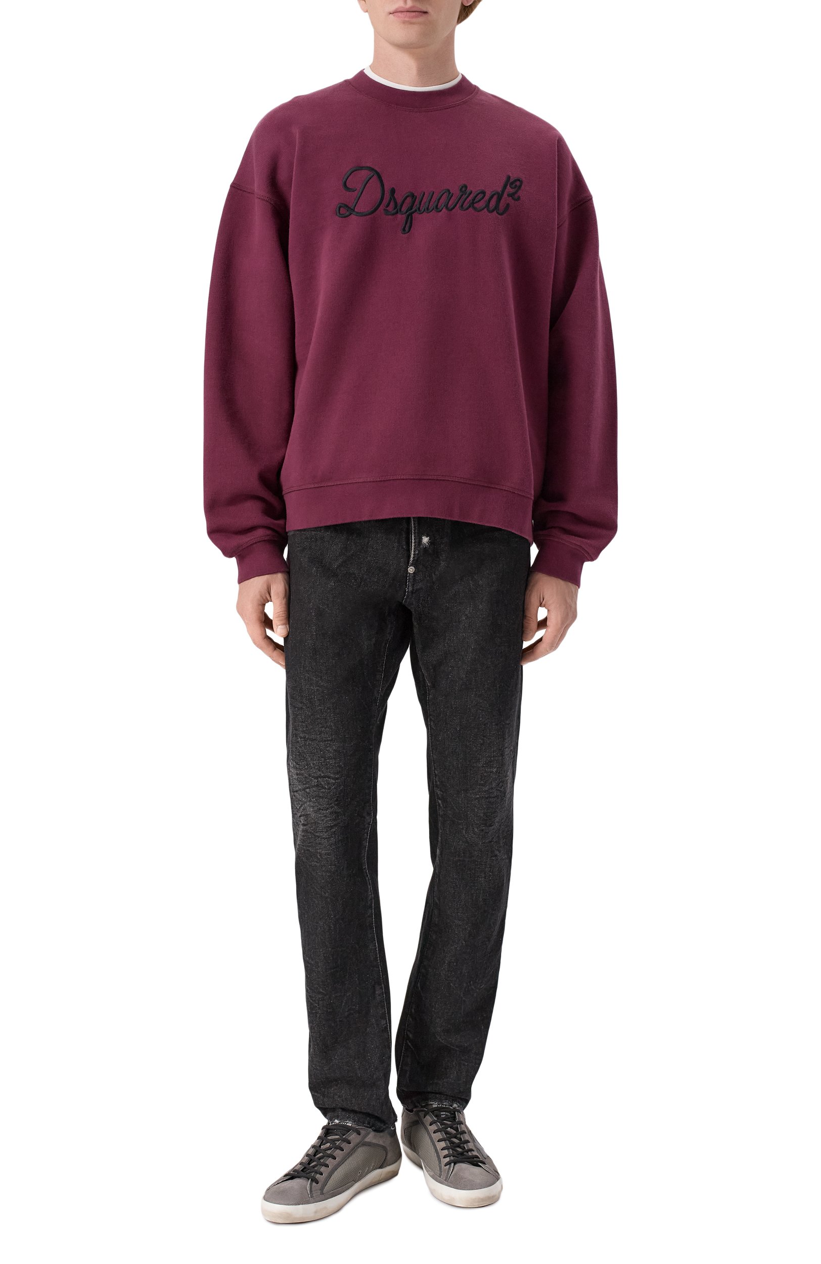 Хлопковый свитшот DSQUARED2, арт. S74GU0928/D25029, фото 2