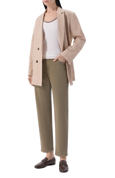 Джинсы baggy tapered BRUNELLO CUCINELLI, арт. MB057P5319, фото 2