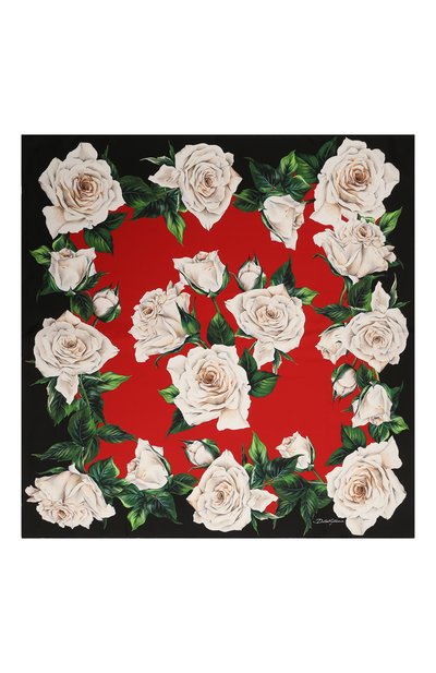 Шелковый платок DOLCE & GABBANA, арт. FN090R/GDAQ1, фото 5