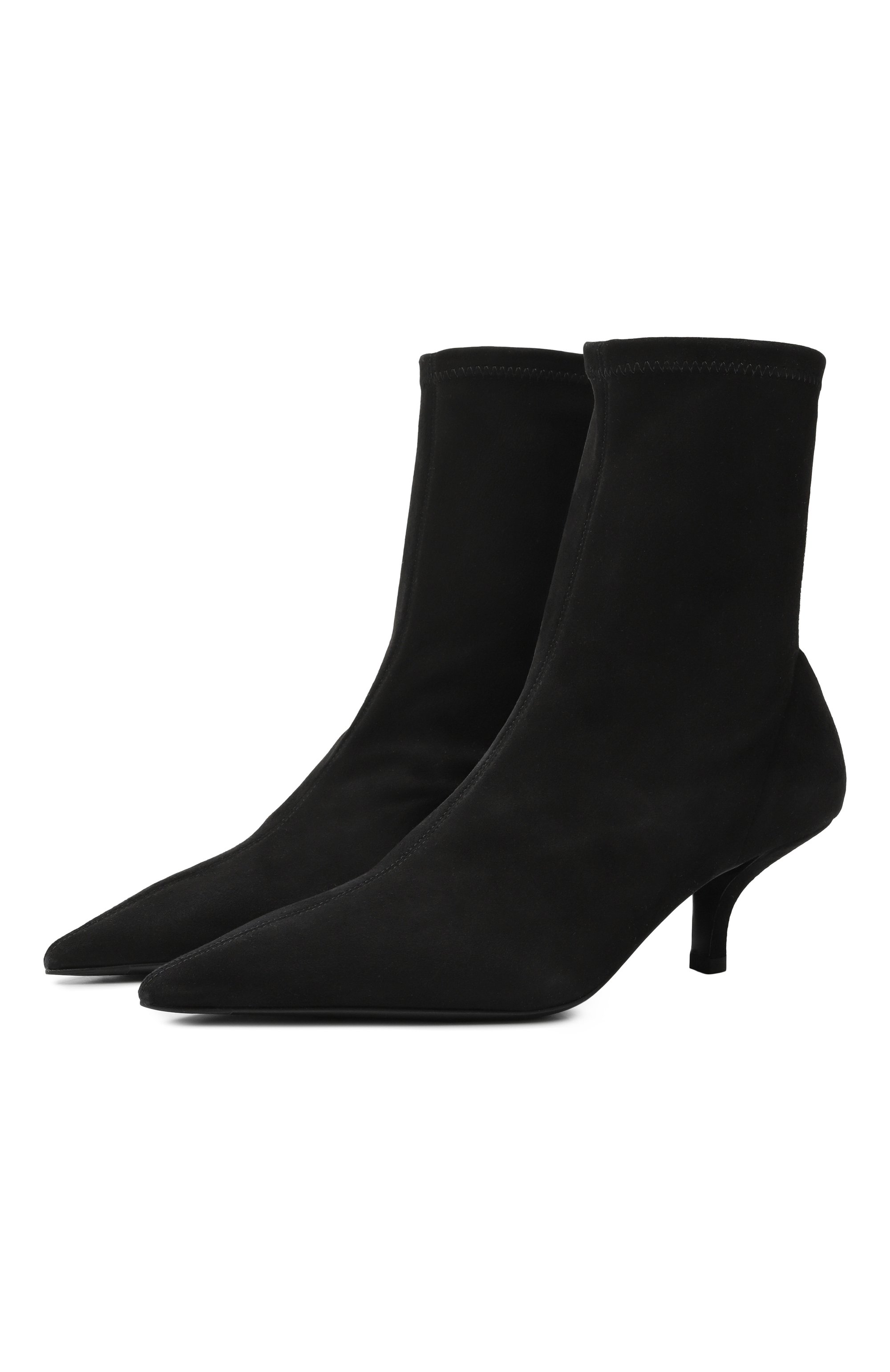 Замшевые ботильоны TOTEME, арт. 244-WAS0161-LE0090, фото 1