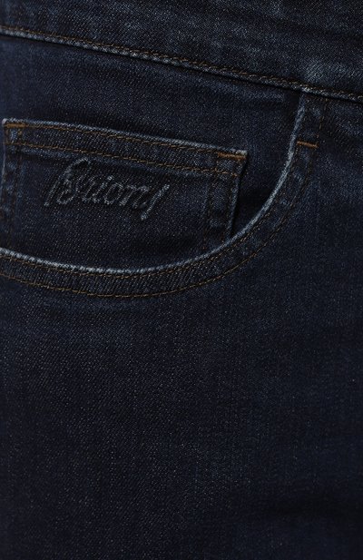 Джинсы BRIONI темно-синего цвета по цене 73750 руб., арт. SPNG0L/09D15, фото 5 Джинсы BRIONI, арт. SPNG0L/09D15, фото 5