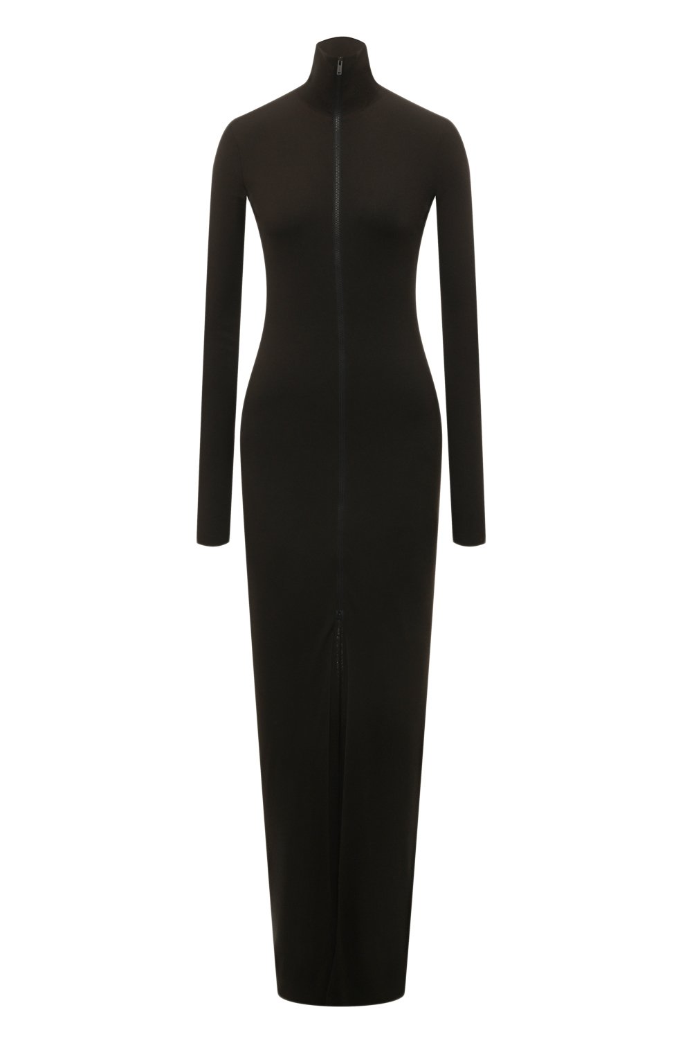 Платье NANUSHKA темно-серого цвета по цене 61550 руб., арт. NW24PFBS15397, фото 1 Платье NANUSHKA, арт. NW24PFBS15397, фото 1