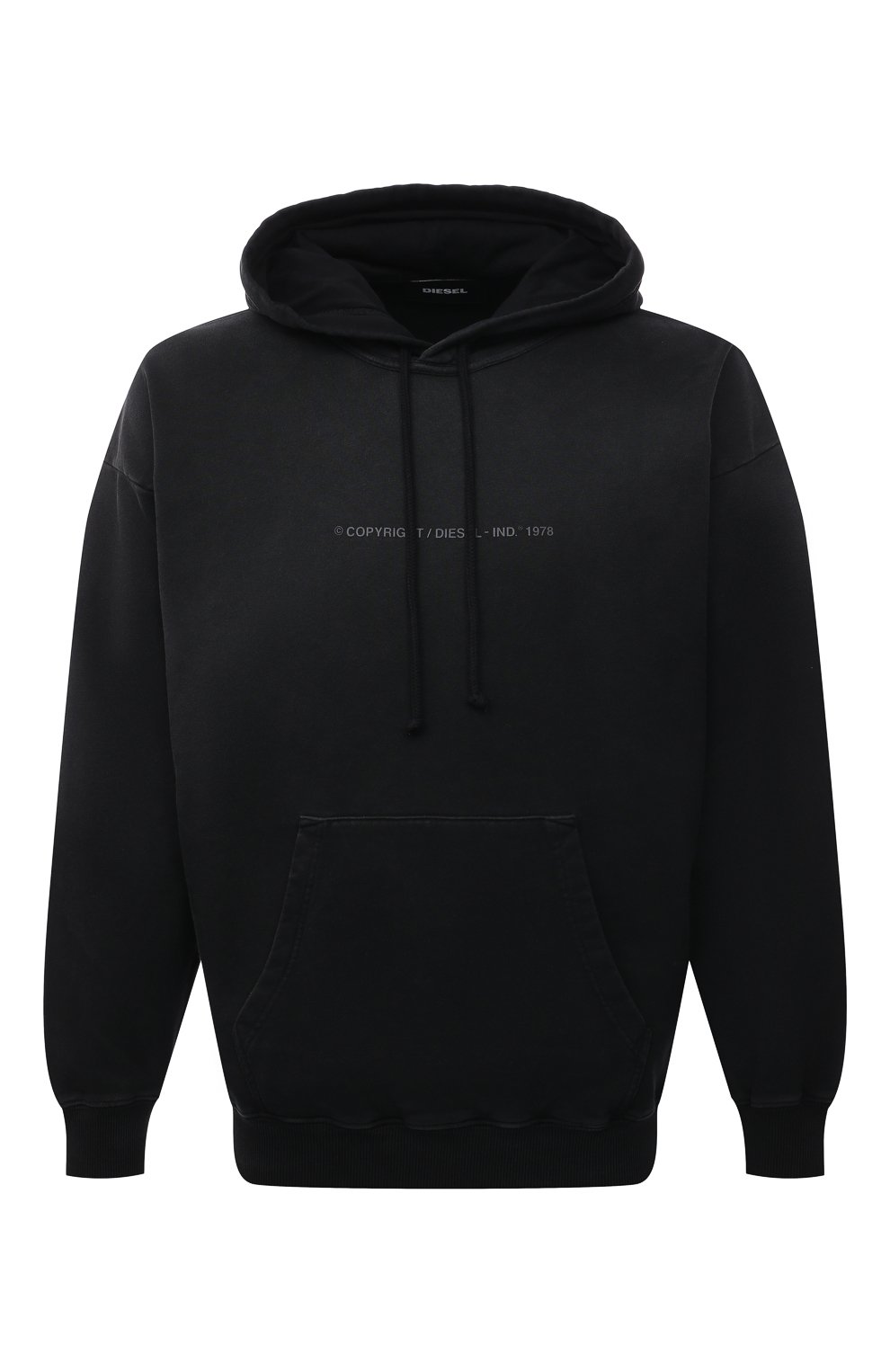 Хлопковое худи DIESEL, арт. A01873/0CBAM, фото 1