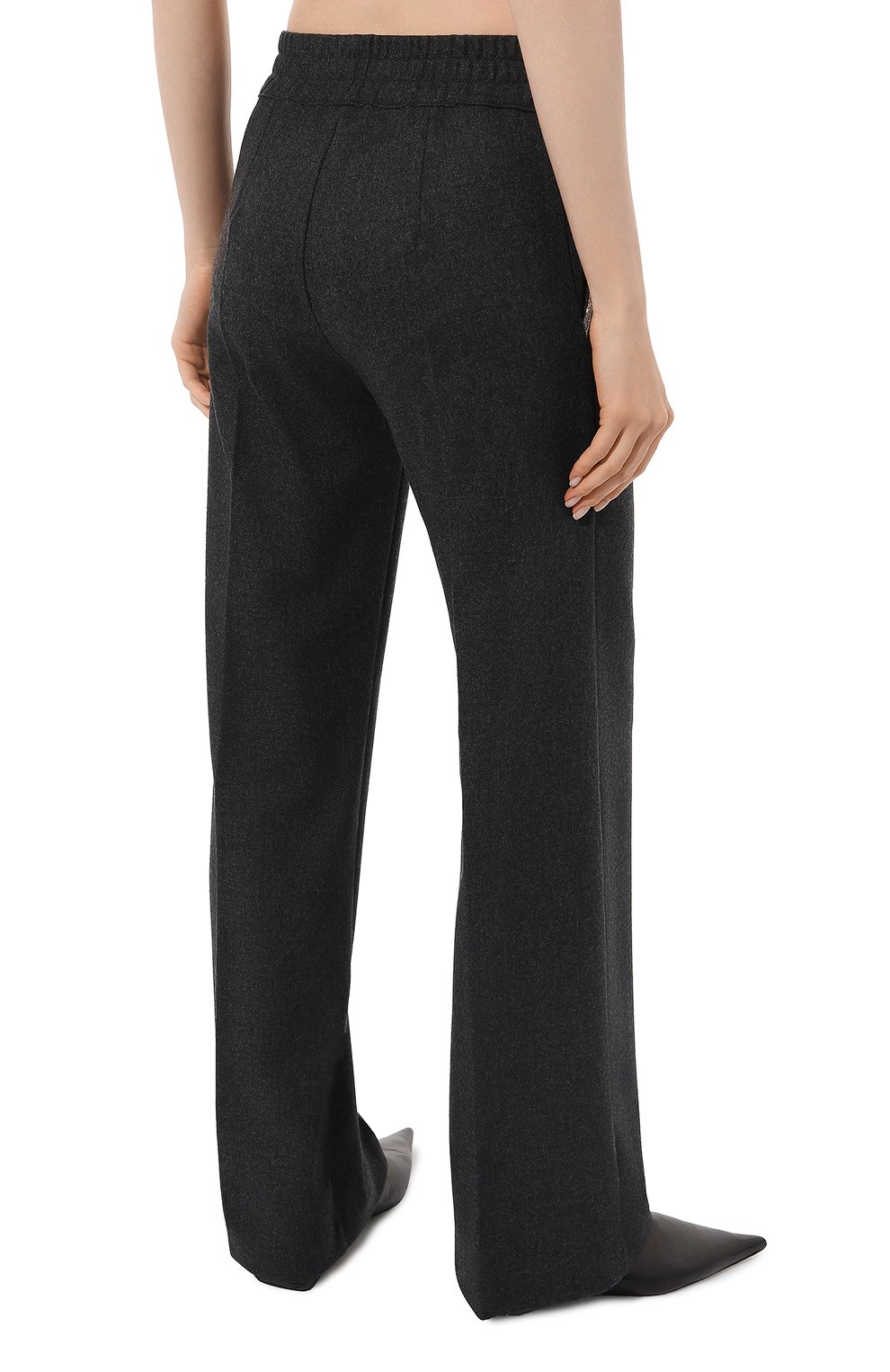 Брюки D.EXTERIOR темно-серого цвета по цене 43850 руб., арт. 57832, фото 4 Брюки D.EXTERIOR, арт. 57832, фото 4