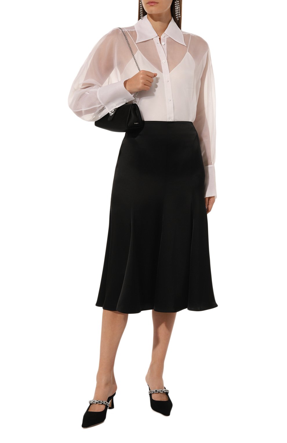 Шелковая блузка LA NEIGE, арт. #CAS-3-LS-ORG-001, фото 2