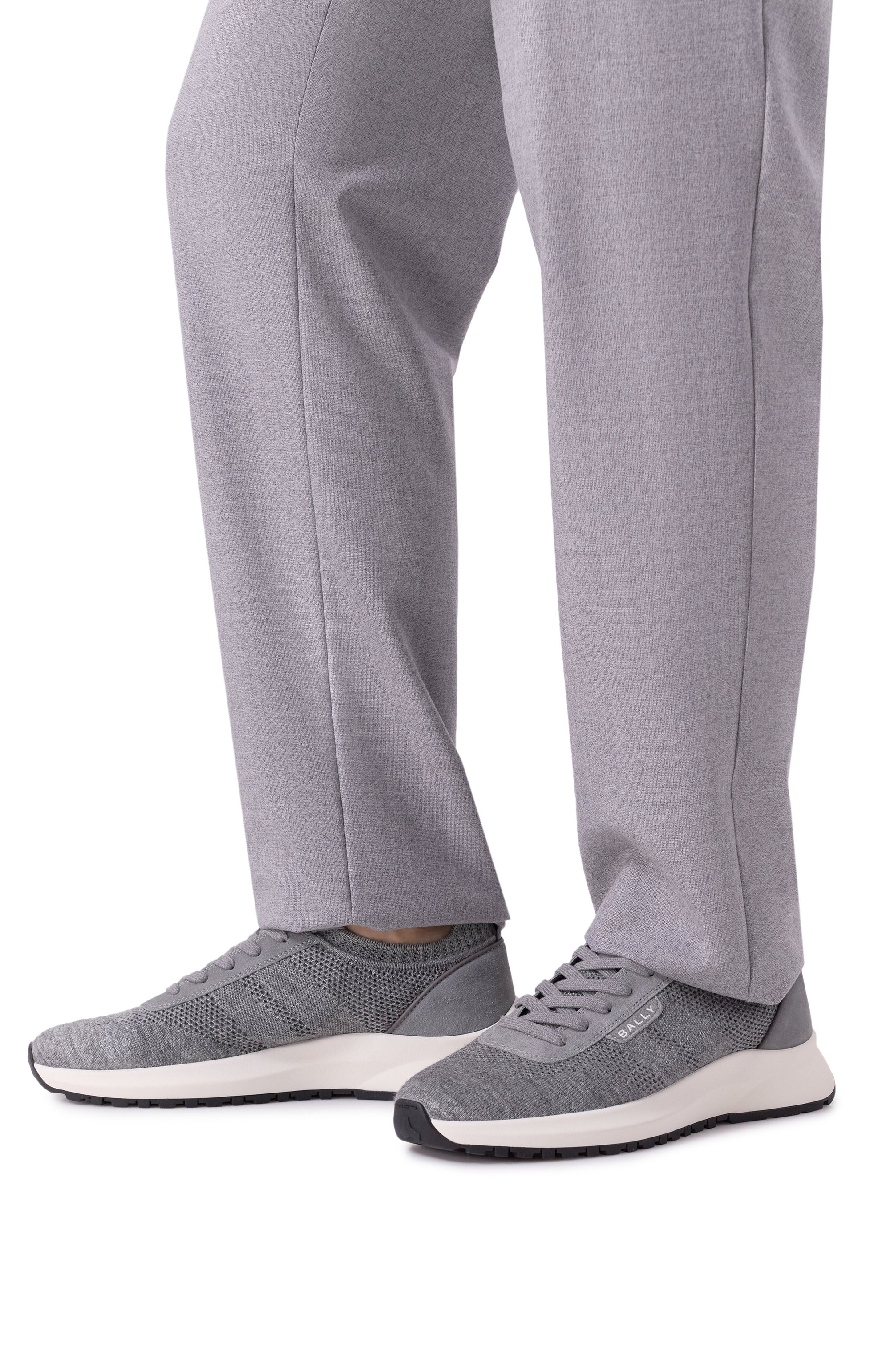 Текстильные кроссовки outline BALLY, арт. MSK0EV/TE091, фото 3