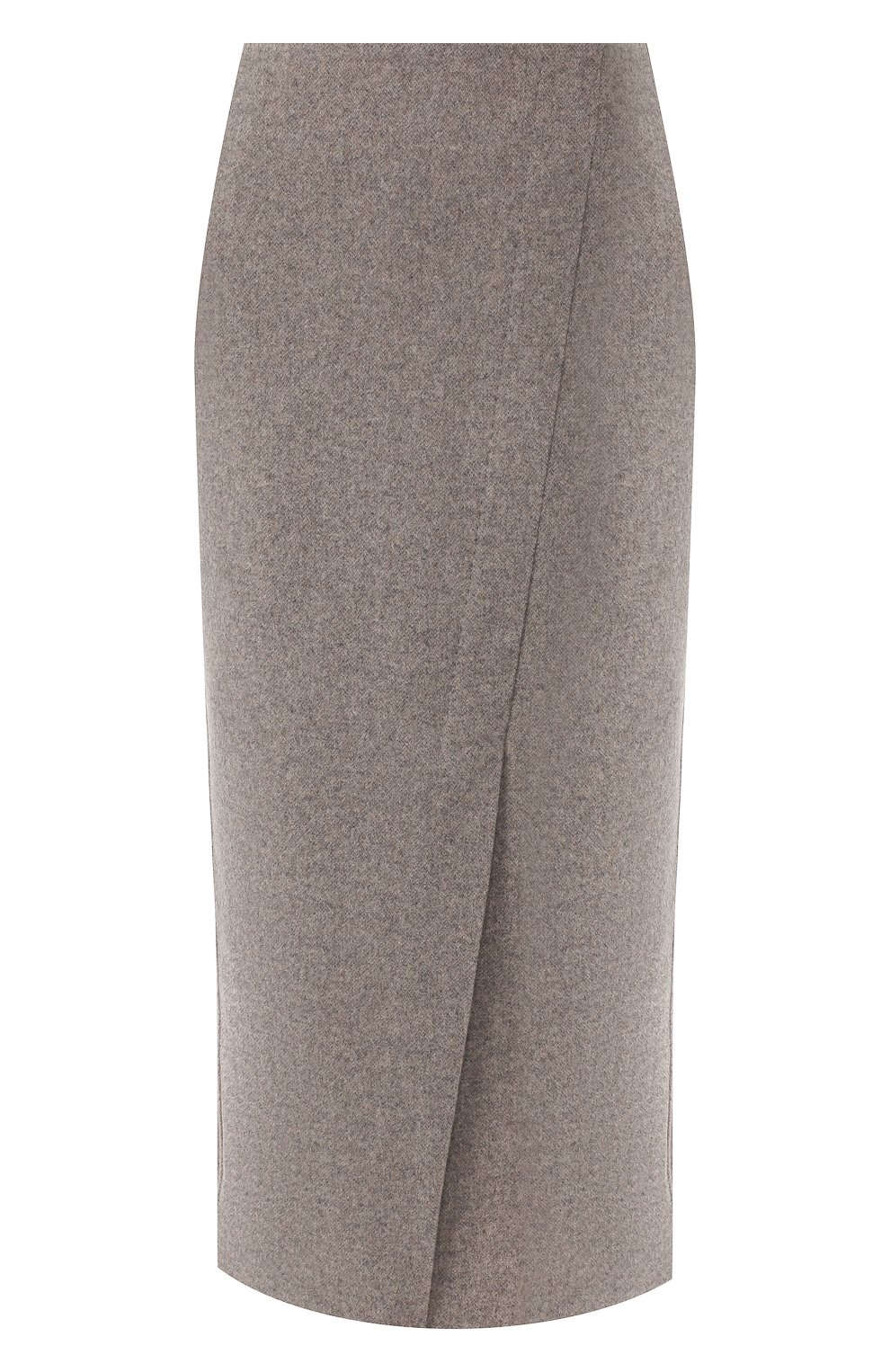 Кашемировая юбка GIORGIO ARMANI светло-серого цвета по цене 198500 руб., арт. 9WHNN02D/T0020, фото 1 Кашемировая юбка GIORGIO ARMANI, арт. 9WHNN02D/T0020, фото 1