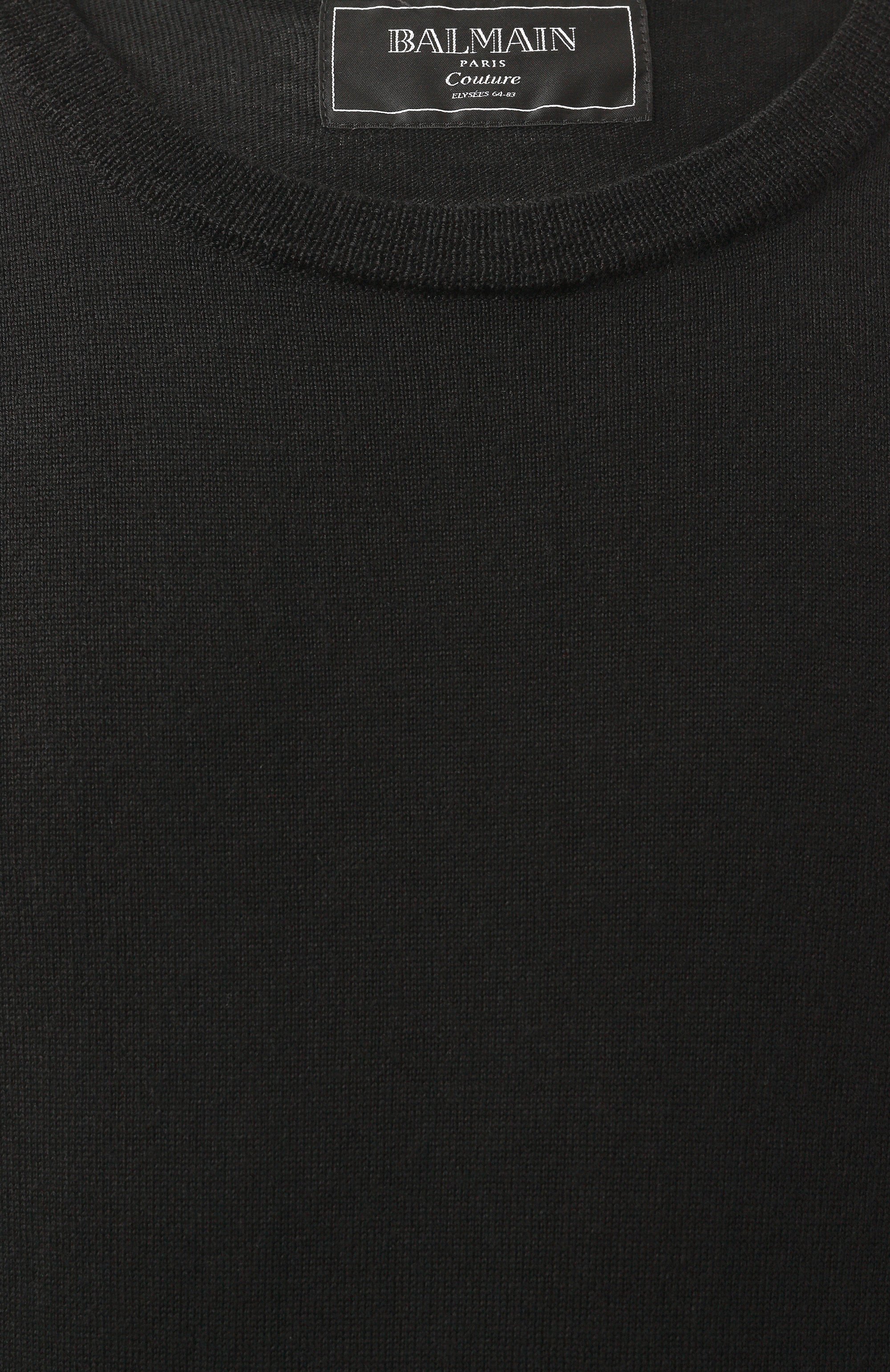 Шерстяной джемпер BALMAIN, арт. EH1KD145/KH92, фото 6