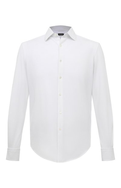 Мужская хлопковая сорочка ZEGNA, арт. UCX18A6/SRF5