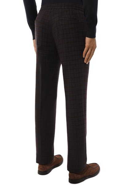 Шерстяные брюки KITON, арт. UPN01K0133E05, фото 4