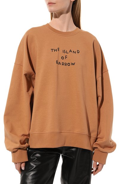 Хлопковый свитшот BARROW, арт. 034086, фото 3