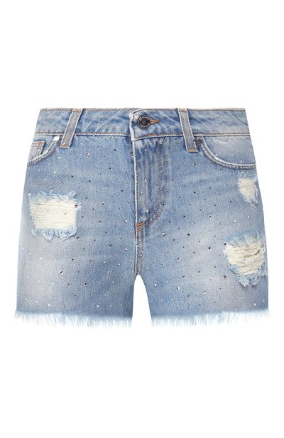 Женские джинсовые шорты ERMANNO ERMANNO SCERVINO, арт. 44 T JC02 JFE