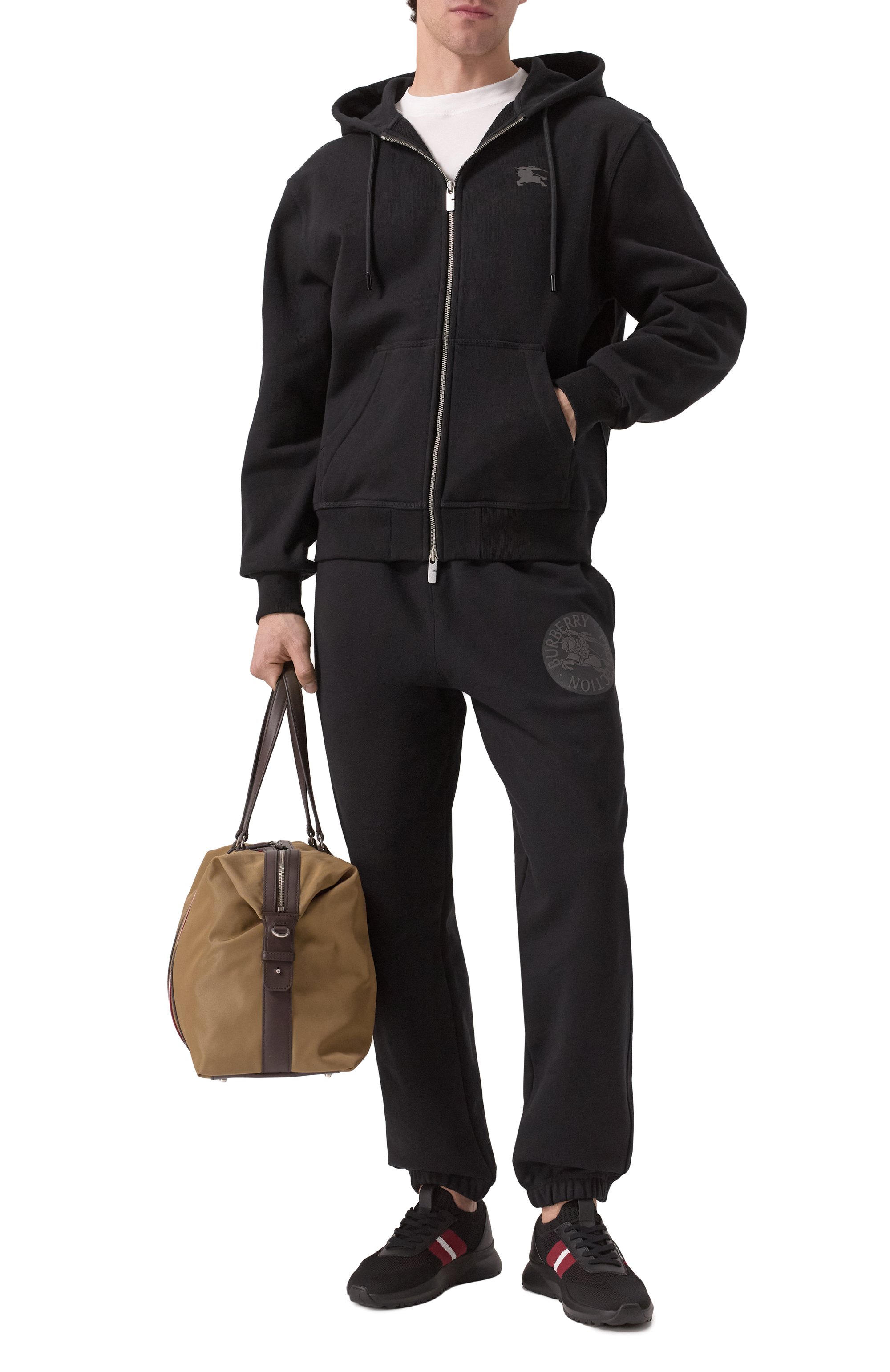 Хлопковая толстовка BURBERRY, арт. 8106262, фото 2