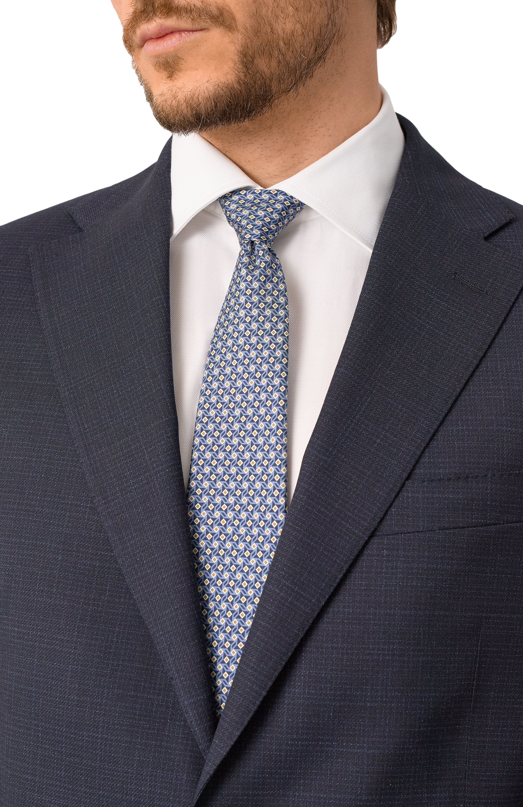 Шелковый галстук CANALI, арт. 18/HS04263, фото 2