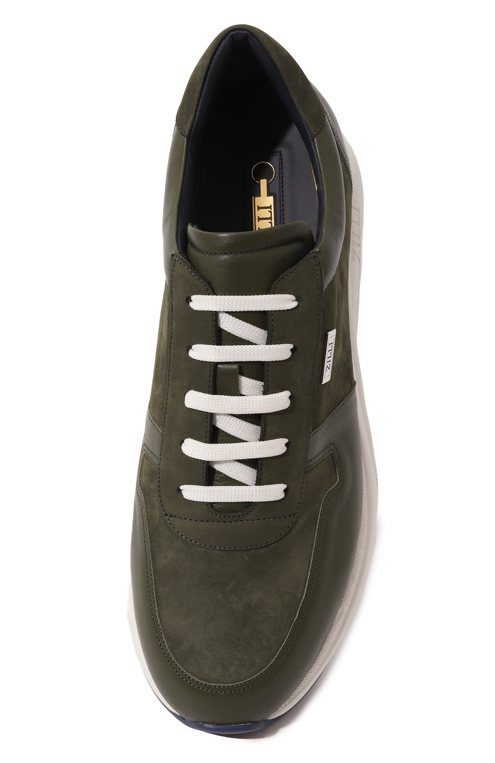 Кожаные кроссовки ZILLI, арт. H0066AM1013VSWR01, фото 6