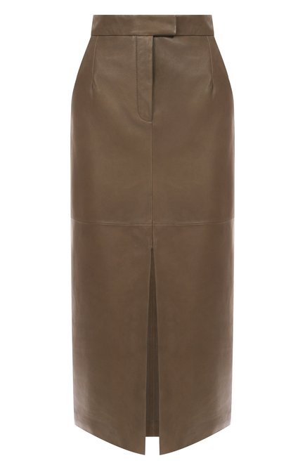 Женская кожаная юбка MVST, арт. 23177/36-44