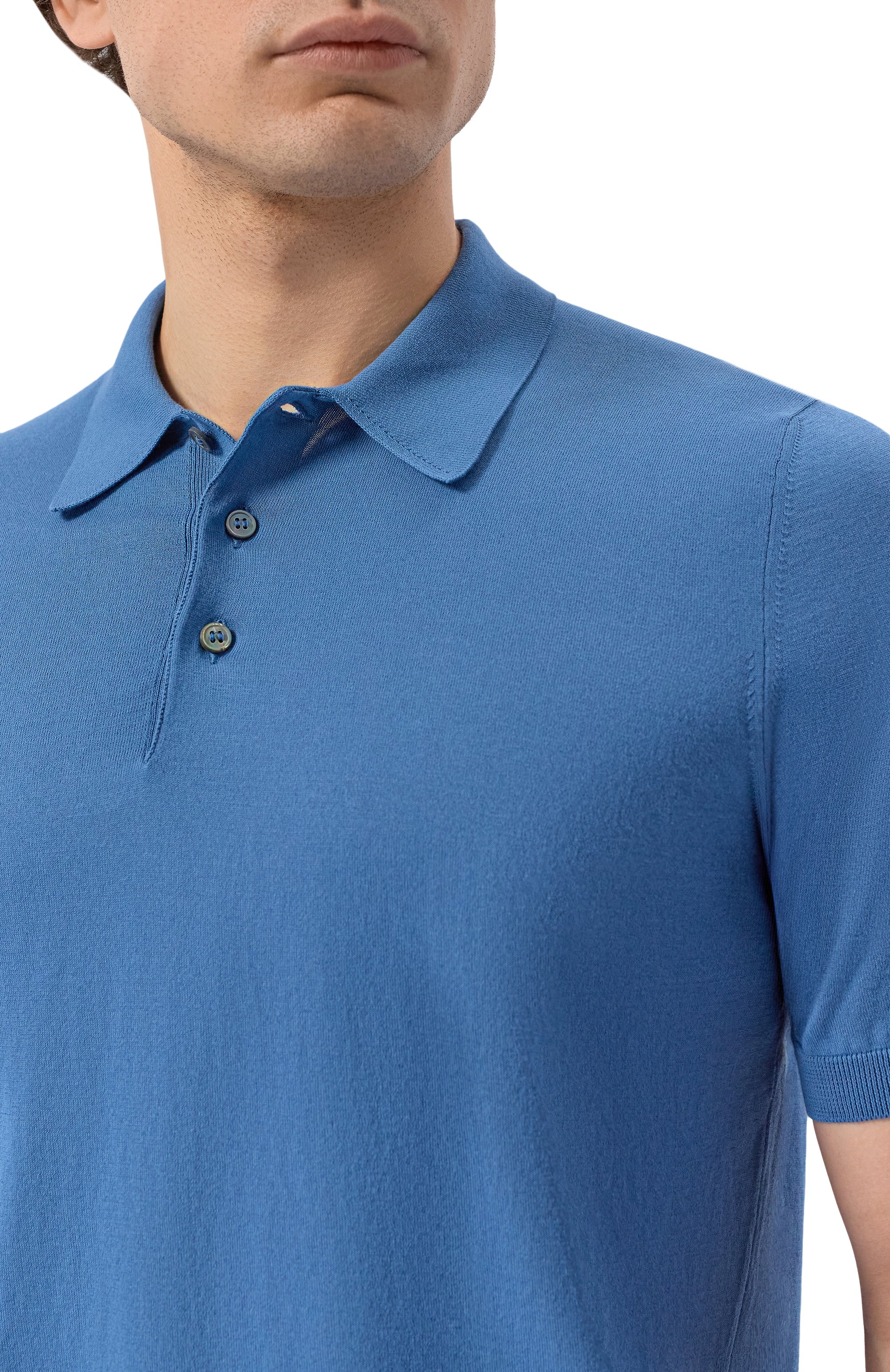 Хлопковое поло GRAN SASSO, арт. 43156/20731, фото 5