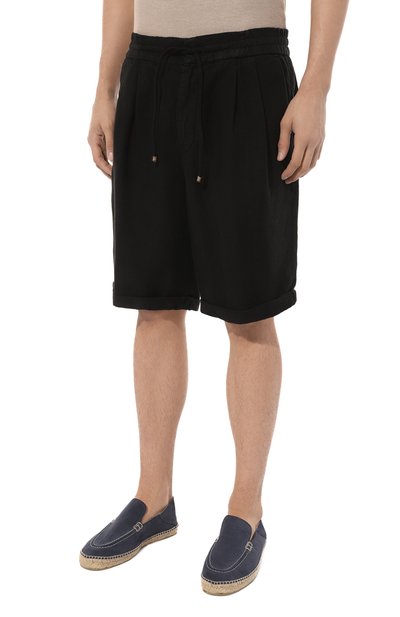 Льняные шорты BRUNELLO CUCINELLI, арт. M243DU0020, фото 3