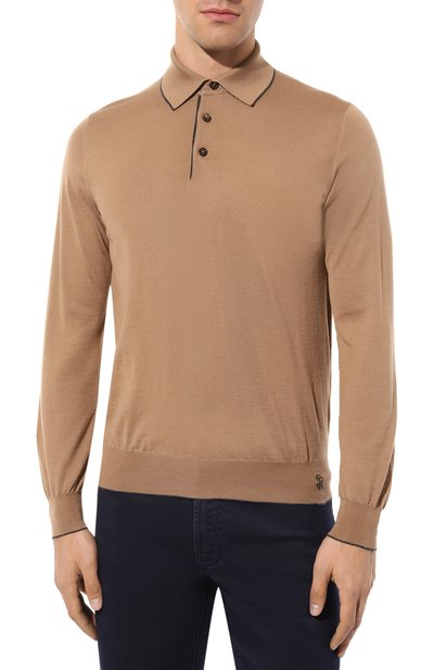 Поло из шерсти и шелка STEFANO RICCI, арт. KE08004P03/E23374, фото 3