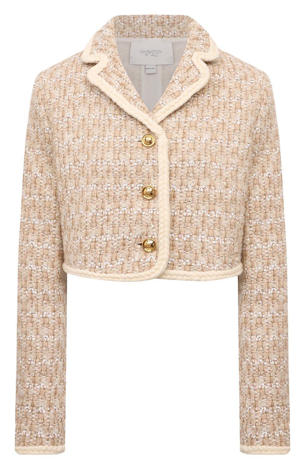 Твидовый жакет GIAMBATTISTA VALLI, арт. 24FWPVCA6007-04UBE, фото 1