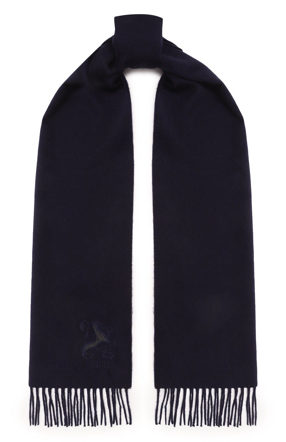 Шарф с отделкой из кожи аллигатора ZILLI, арт. SWF001M0310VBLE00N002/ALL, фото 1