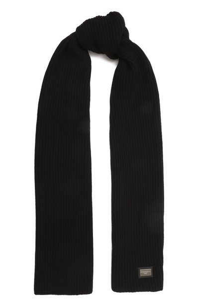 Мужской шарф из шерсти и кашемира DOLCE & GABBANA, арт. GXK64T/JEMQ5