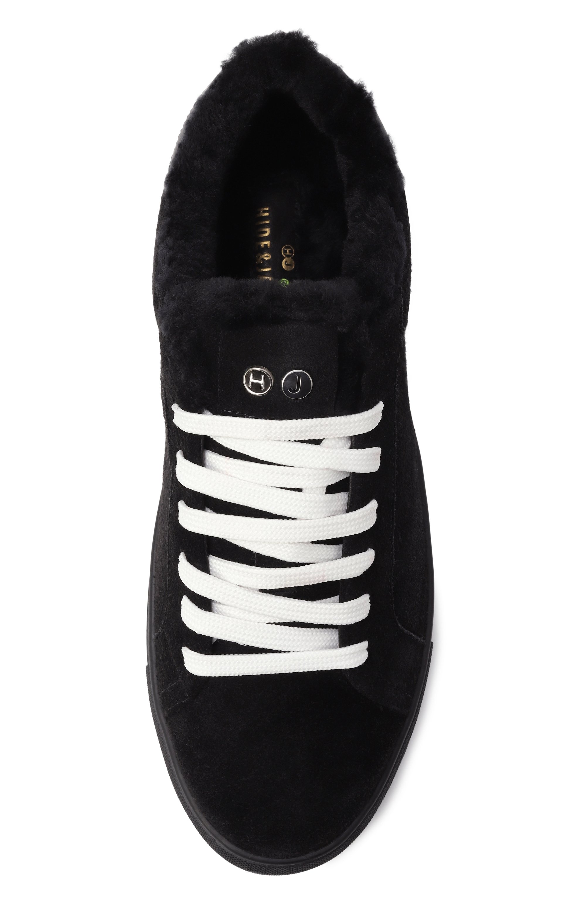 Замшевые кеды oil HIDE AND JACK, арт. E0ILLMBLKBLK-MTB, фото 6