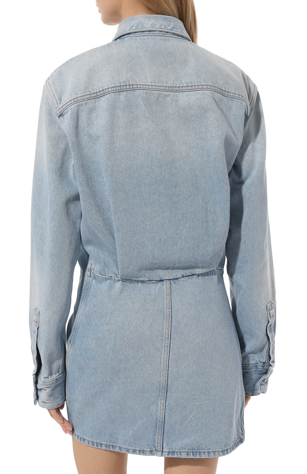 Джинсовое платье OFF-WHITE, а рт. OWYM023S23DEN0014000, фото 4