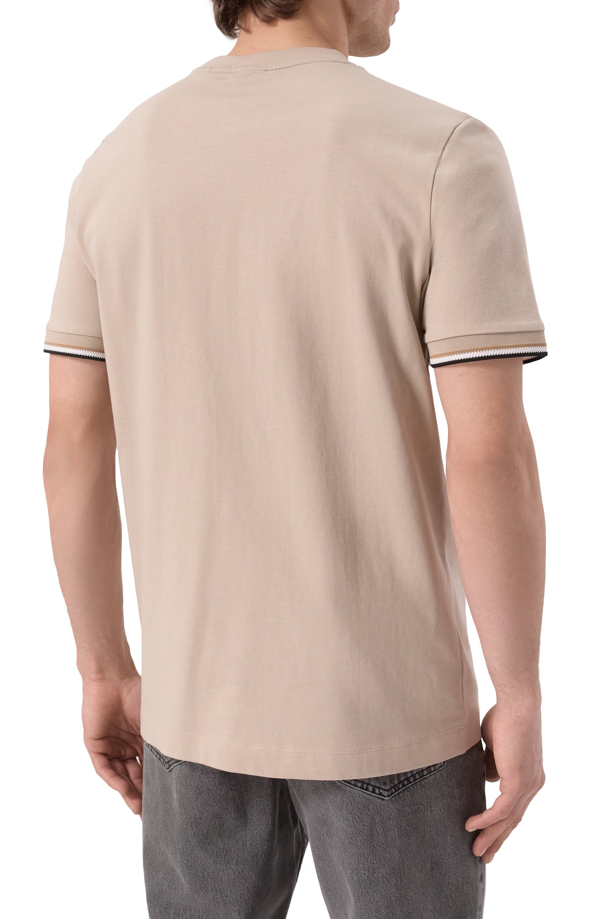 Хлопковая футболка BOSS, арт. 50501097, фото 4