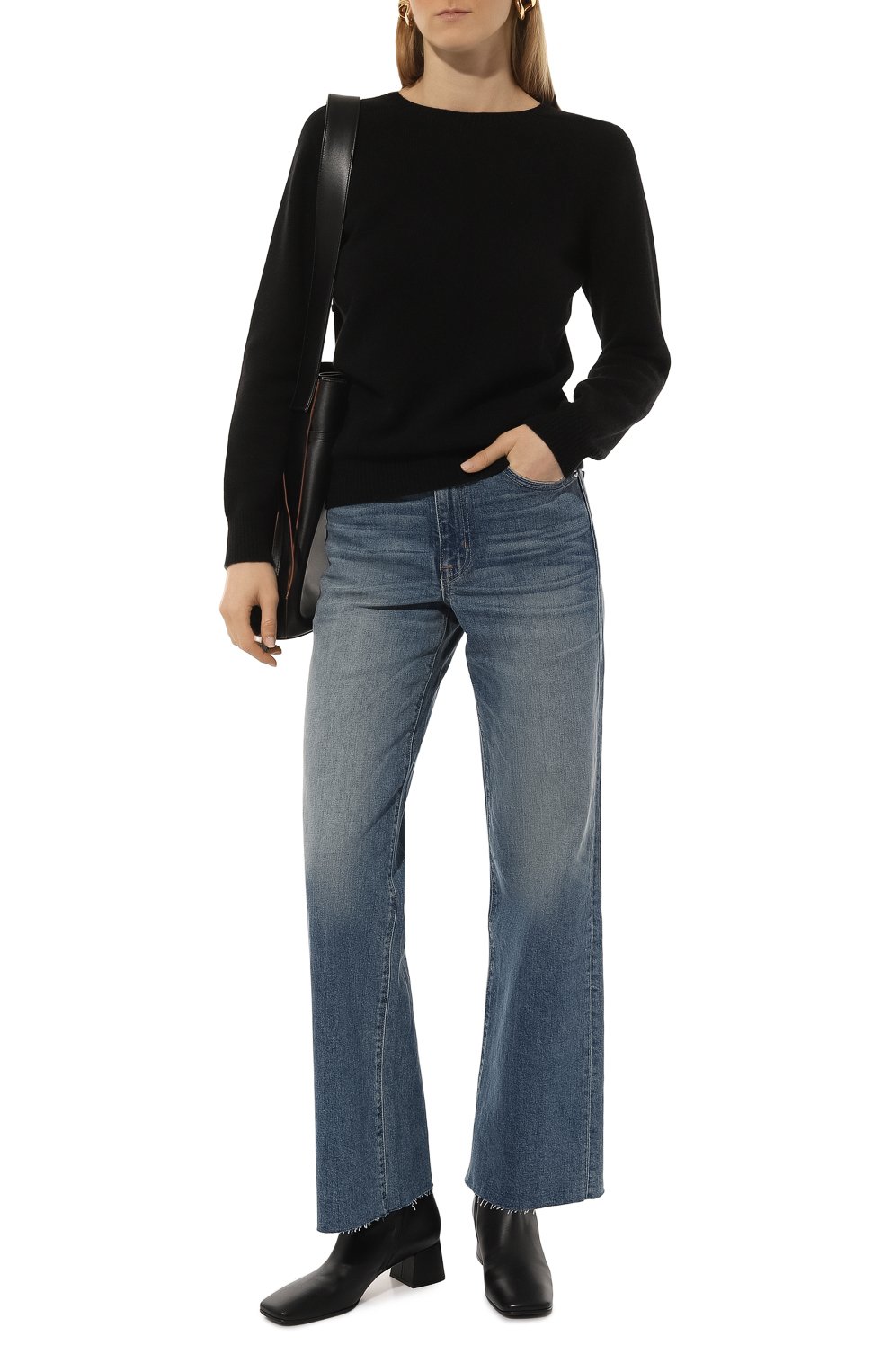 Джинсы SLVRLAKE синего цвета по цене 49700 руб., арт. GRCJ701SLRCN, фото 2 Джинсы SLVRLAKE, арт. GRCJ701SLRCN, фото 2