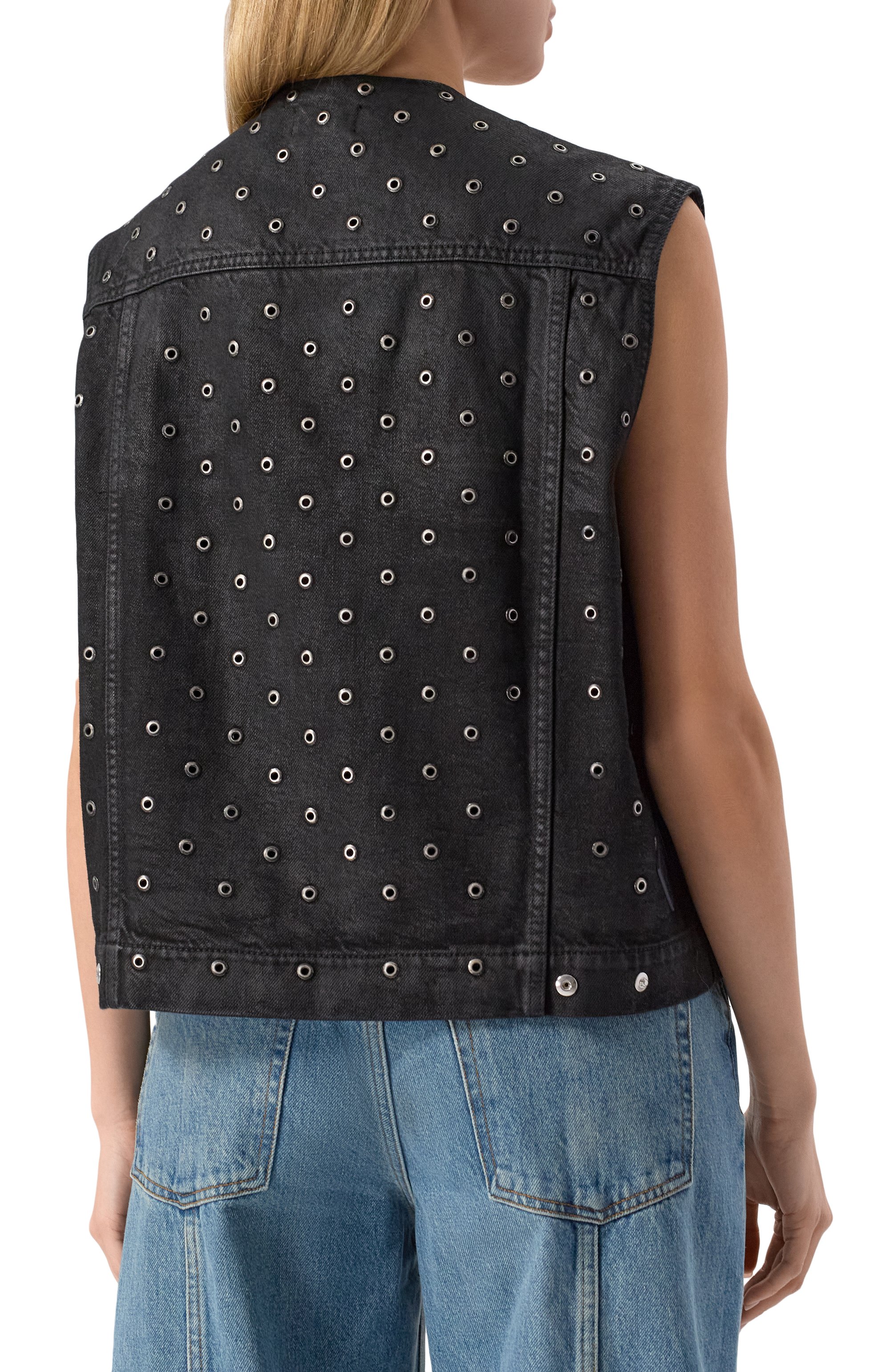 Джинсовый жилет HAIKURE, арт. HEW09116DF173L0884, фото 4