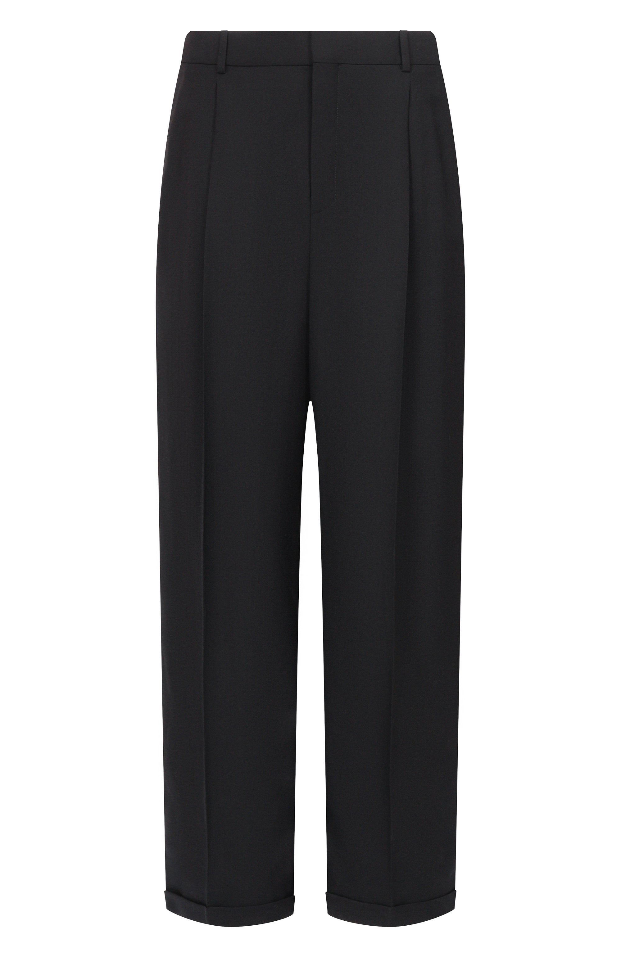 Шерстяные брюки SAINT LAURENT, арт. 796137/Y1J22, фото 1