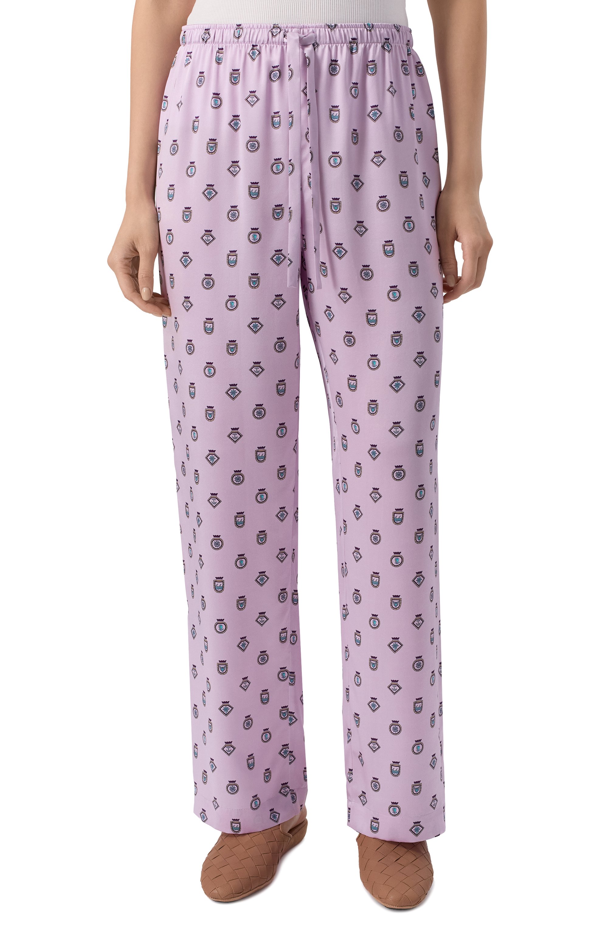 Шелковая пижама DEREK ROSE, арт. 2050-BRIN117, фото 5