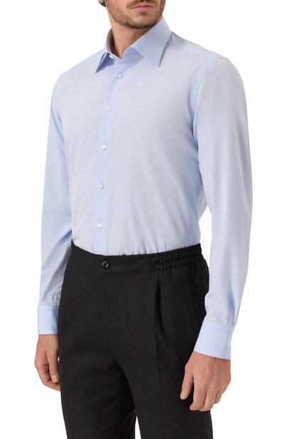 Хлопковая сорочка ZILLI, арт. CLAA01M010114250U, фото 3