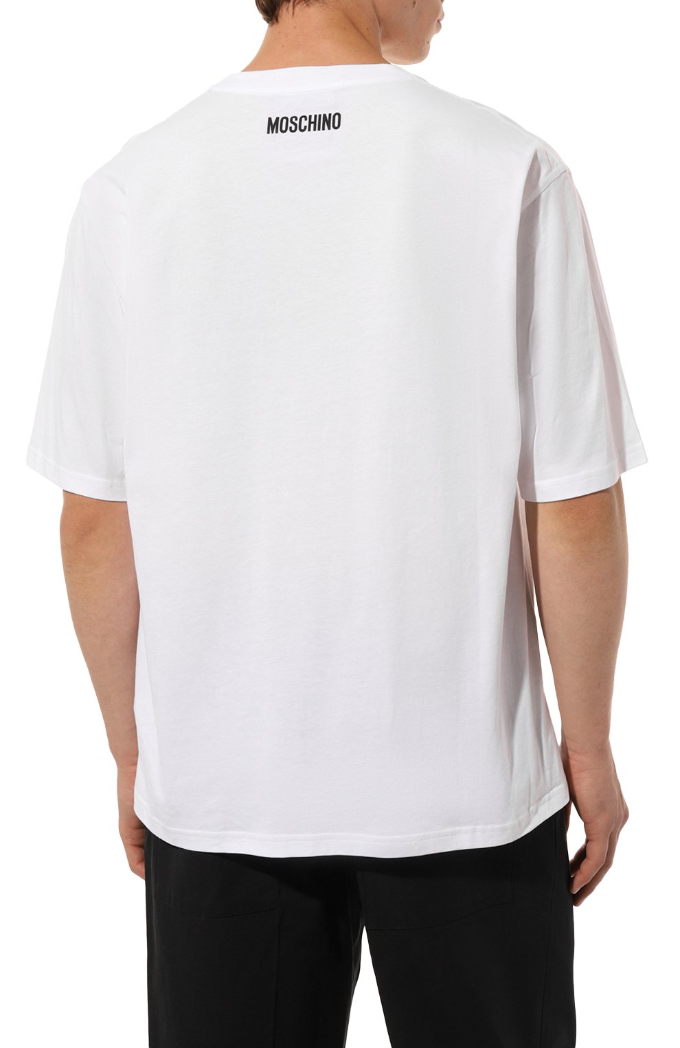 Хлопковая футболка MOSCHINO, арт. A0704/7041, фото 4