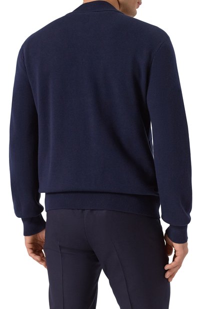 Кардиган CANALI темно-синего цвета по цене 122500 руб., арт. C1144/MK02276, фото 4 Кардиган CANALI, арт. C1144/MK02276, фото 4