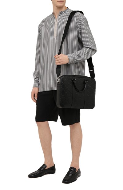 Кожаная сумка для ноутбука gg GUCCI, арт. 658573/1W3CN, фото 2