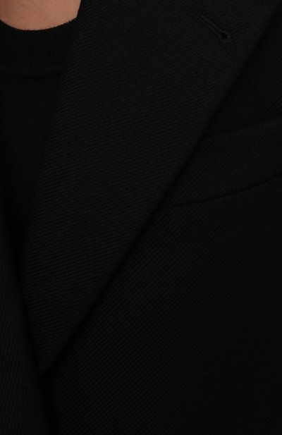 Шерстяной жакет DRIES VAN NOTEN черного цвета по цене 83500 руб., арт. 212-010408-3041, фото 5 Шерстяной жакет DRIES VAN NOTEN, арт. 212-010408-3041, фото 5