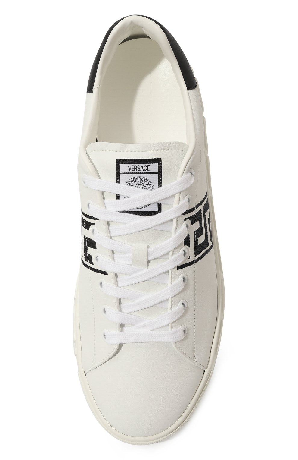 Кеды из экокожи greca VERSACE, арт. 1014460/1A00776, фото 6