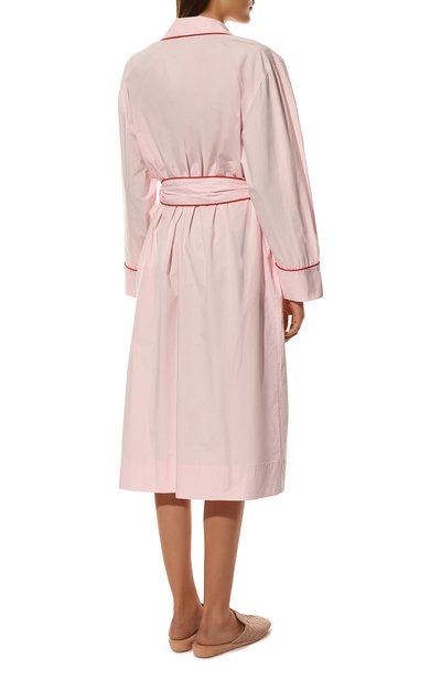 Хлопковый халат GANNI, арт. F6726, фото 4