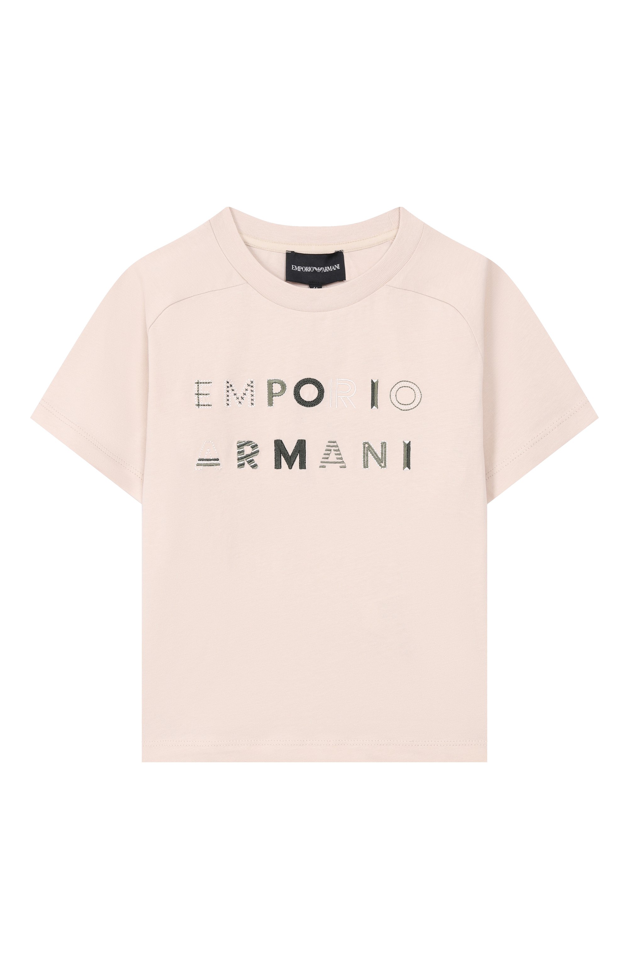 Хлопковая футболка EMPORIO ARMANI, арт. EB000940/AF21820, фото 1