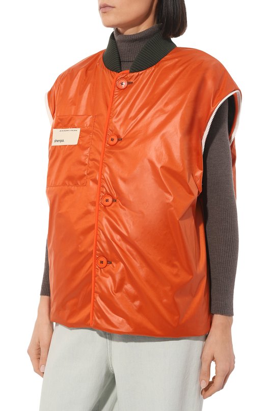 Утепленный бомбер sherpa. Хаки, фото 8