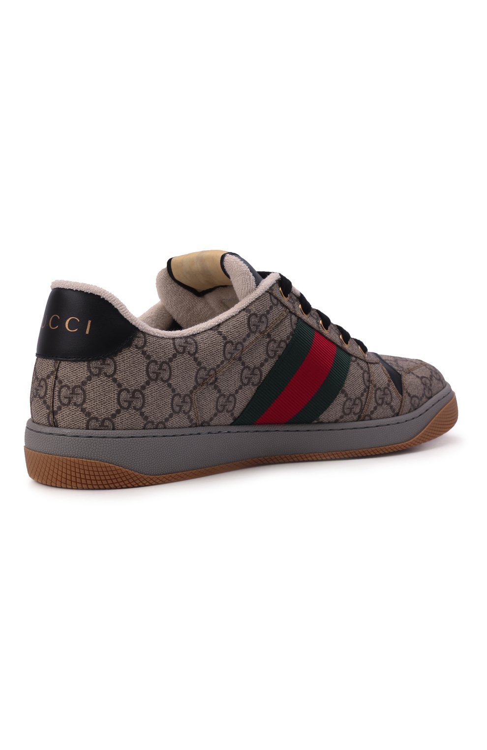 Текстильные кеды screener GUCCI, арт. 674530/96GE0, фото 5