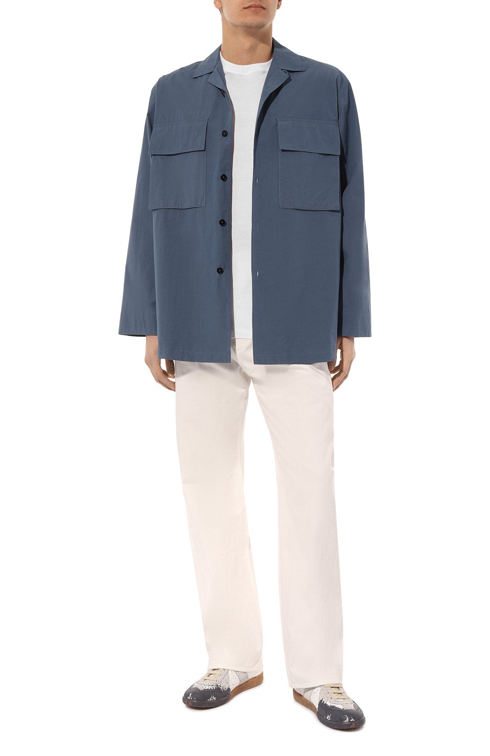 Хлопковая рубашка JIL SANDER, арт. J47DL0144/J45127, фото 2