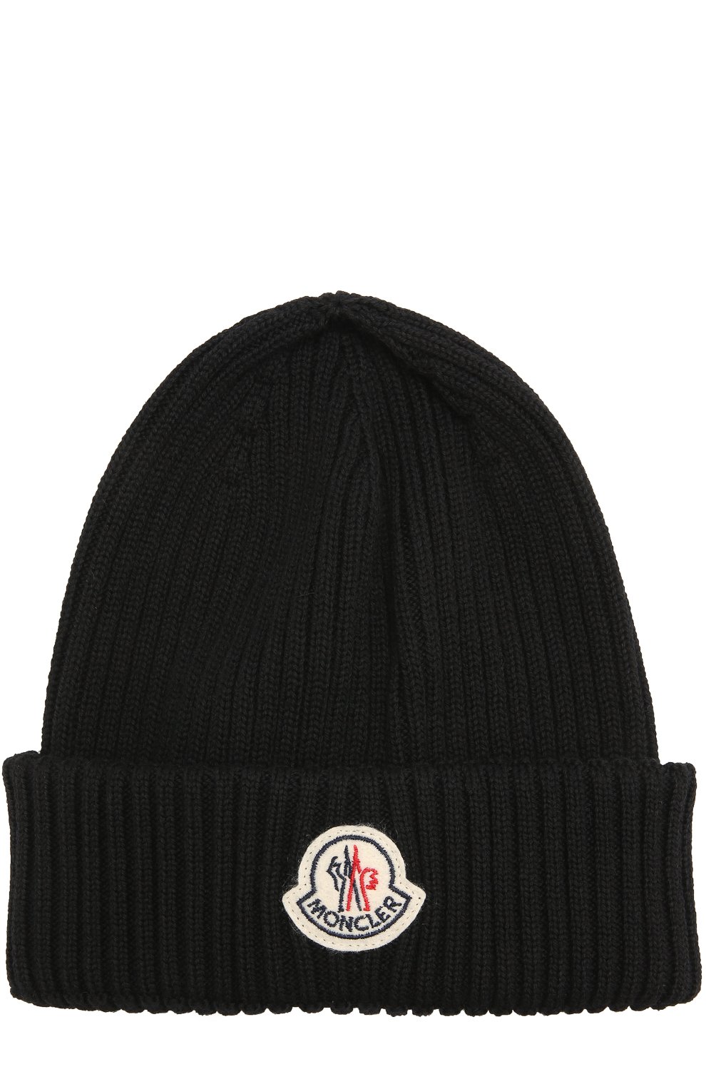 Шерстяная вязаная шапка с логотипом бренда MONCLER, арт. C2-091-00299-00-02309, фото 1
