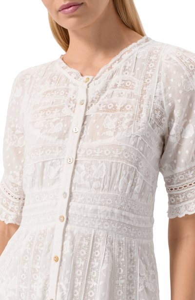 Хлопковое платье LOVE SHACK FANCY, арт. LD718-548, фото 4