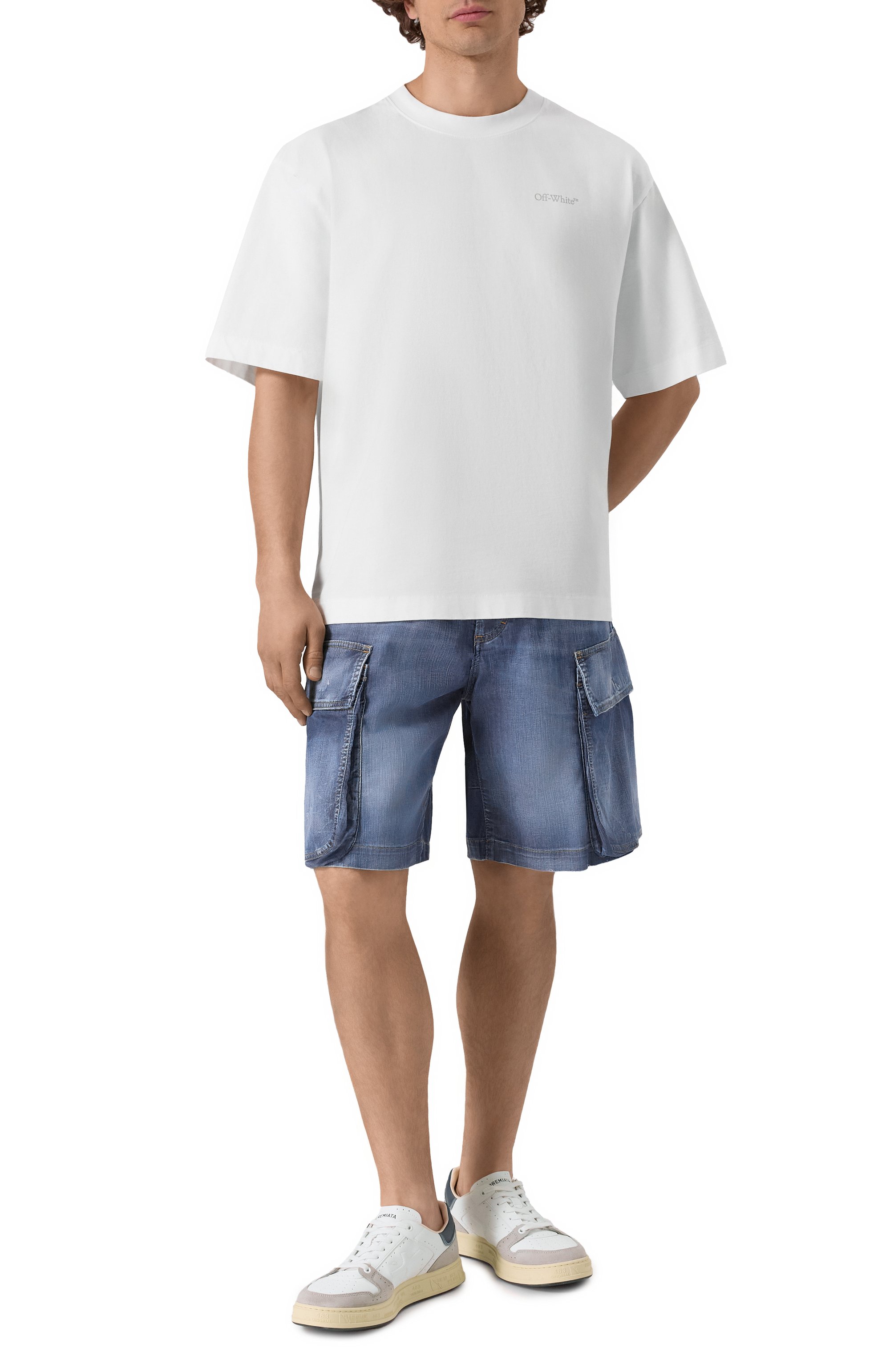 Кожаные кеды quinn PREMIATA, арт. QUINN/VAR 7323, фото 2