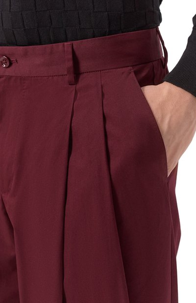 Хлопковые брюки DOLCE & GABBANA, арт. GP10DT/FUFNV, фото 5