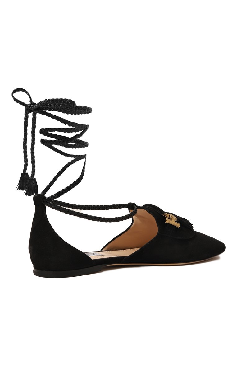 Замшевые балетки TOD’S, арт. XXW19B0BJ70HR0B999, фото 1